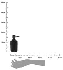 ModernHome Dávkovač Mýdla Issard Black 230 Ml