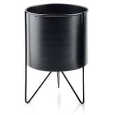 ModernHome Swen Cylindre Black 26 Cm