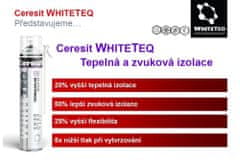 Henkel Pěna PU pistolová 750ml Ceresit WhiteTeq T&amp;S nízko expanzní (1887669)