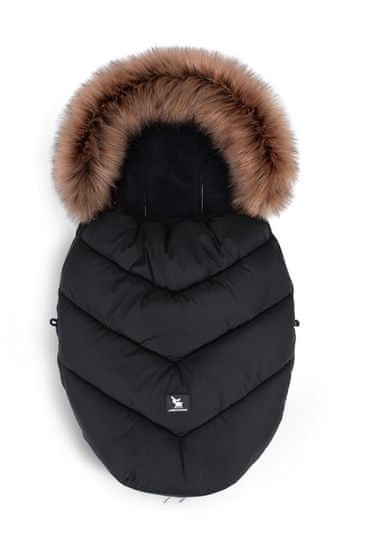 CottonMoose Fusak do kočárku Moose MINI Yukon Black