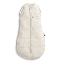 ergoPouch Zavinovačka a vak na spaní 2v1 Cocoon Oatmeal Marle 0-3 m, 3-6 kg, 2,5 tog