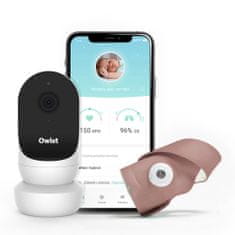 Owlet Ponožka chytrá Smart Sock 3 a kamera Cam Dusty Rose