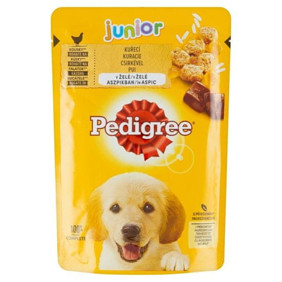 KN Pedigree Junior - směs hovězího a jater (100g)