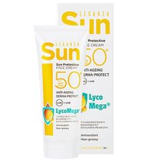 Rosaimpex Leganza Sun Opalovací krém SPF 50 na obličej 50 ml