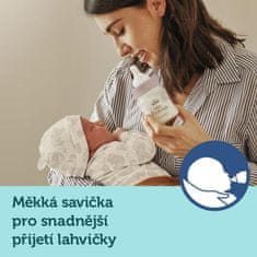 Canpol babies Láhev se širokým hrdlem Royal Baby 120 ml modrá