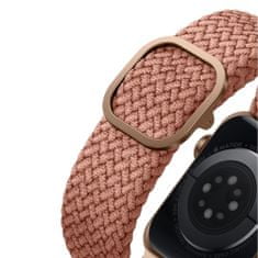 UNIQ Aspen řemínek pro Apple Watch 41mm, růžový 44mm