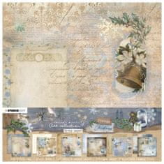 Aladine Scrapbooková sada Vintage Christmas , 12 l.