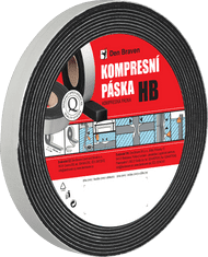 Den Braven Kompresní páska HB 10 mm × 3 - 15 mm, délka 12 m