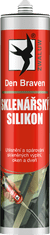 Den Braven Sklenářský silikon 280 ml kartuše transparentní