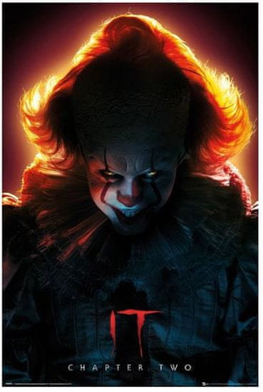 CurePink Plakát It Chapter 2: Pennywise (61 x 91,5 cm)