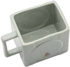 CurePink Keramický 3D hrnek Playstation: Console (objem 325 ml)