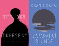 Dazai Osamu: Odepsaný / Zapadající slunce - BOX 2 knihy