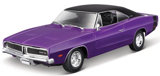 Maisto Dodge Charger R/T 1969 fialová, 1:18