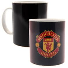 FotbalFans Hrnek Manchester United FC, měnící barva, 300 ml