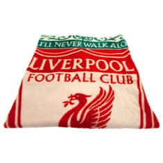 FotbalFans Fleecová deka Liverpool FC, 110x150cm