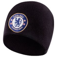 FotbalFans Pletená čepice Chelsea FC, tmavě modrá