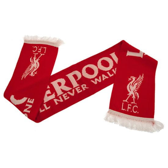 FotbalFans Šála Liverpool FC, červeno-bílá, 132x16 cm