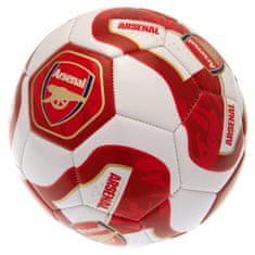 FotbalFans Fotbalový míč Arsenal FC, bílo-červený, vel. 5