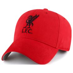 FotbalFans Kšiltovka Liverpool FC, červená, 55-61 cm