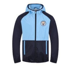 FotbalFans Bunda Manchester City FC, kapuce, modrá | M