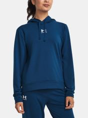 Under Armour Mikina Rival Terry Hoodie-BLU M