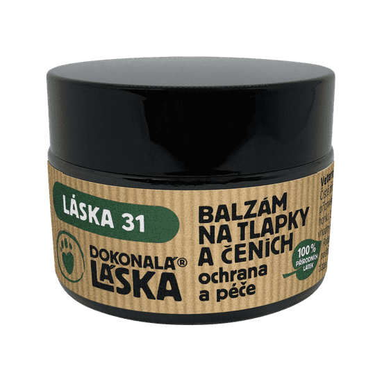 Dokonalá láska LÁSKA 31 Balzám na tlapky pro ochranu a péči, 30 ml