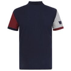 FotbalFans Polo Tričko West Ham United FC, vyšitý znak, tmavě modré | XL