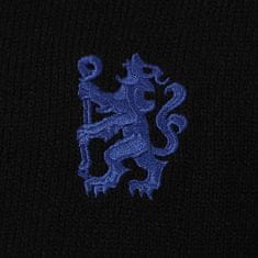 FotbalFans Pletený svetr Chelsea FC, černý | S