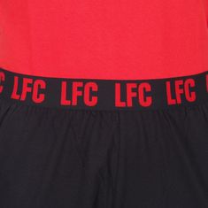 FotbalFans Pyžamo Liverpool FC, tričko, kalhoty, černá a červená | XXL