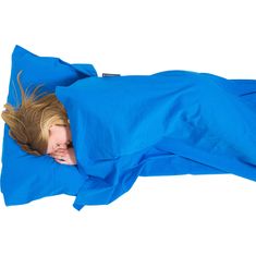 Lifeventure Spací pytel Lifeventure Cotton Sleeping Bag Liner, Mummy (Blue)