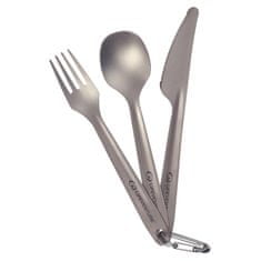 Lifeventure Příbor Lifeventure Superlight Titanium Cutlery Set