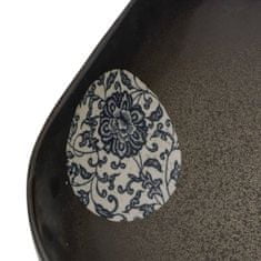 Vidaxl Umyvadlo na desku vícebarevné obdélník 48x37,5x13,5 cm keramika