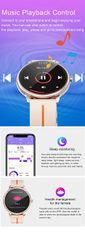 Wotchi AMOLED Smartwatch KM60 – Rose Gold