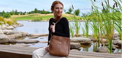 Vuch Dámská crossbody kabelka Neliss Brown