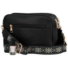 MaxFly Malá trendy dámská crossbody kabelka Ilijah, černá