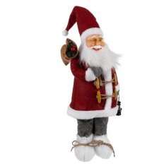 Ruhhy 22352 Vánoční figurka Santa Claus 45 cm