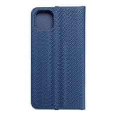 FORCELL Pouzdro / obal na Apple iPhone 11 2019 (6,1") modré - knížkové Luna Carbon