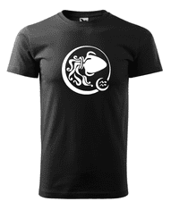 Fenomeno Pánské tričko Znamení vodnář - černé Velikost: XL