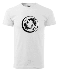 Fenomeno Pánské tričko Znamení ryby - bílé Velikost: XL