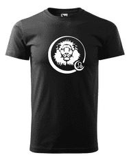 Fenomeno Pánské tričko Znamení lev - černé Velikost: S