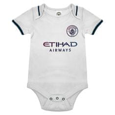 FotbalFans Kojenecké Body Manchester City FC, Sada 2ks, Bavlna | 9-12 m