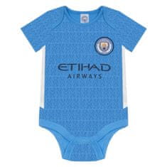 FotbalFans Kojenecké Body Manchester City FC, Sada 2ks, Bavlna | 9-12 m