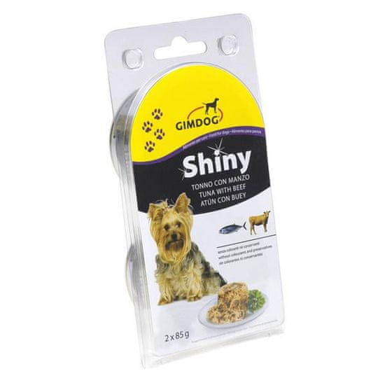 Shiny Dog Gimborn konz. ShinyDog tuňák/hovězí 2x85g