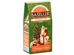 Basilur BASILUR Christmas Tree Zelený sypaný čaj s chrpou a nádechem mago a limetky, vánoční čaj 85 g x1