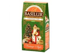 Basilur BASILUR Christmas Tree Zelený sypaný čaj s chrpou a nádechem mago a limetky, vánoční čaj 85 g x6