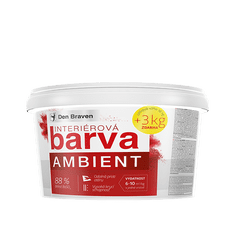Den Braven Interiérová barva AMBIENT 7,5 kg kbelík bílá - bělost min. 88%