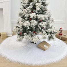 Iso Trade Kobereček pod vánoční stromeček, bílý | 150 cm