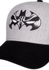 CurePink Kšiltovka DC Comics: Batman Logo (nastavitelná)