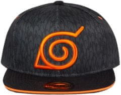 CurePink Čepice - kšiltovka snapback Naruto Shippunden: Symbol (nastavitelná)