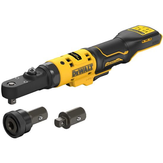 DeWalt 12V XR 75Nm akumulátorová ráčna 1/4", 3/8" a 1/4" šestihran DeWALT DCF500N